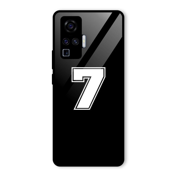 Number 7 Glass Back Case for Vivo X50 Pro