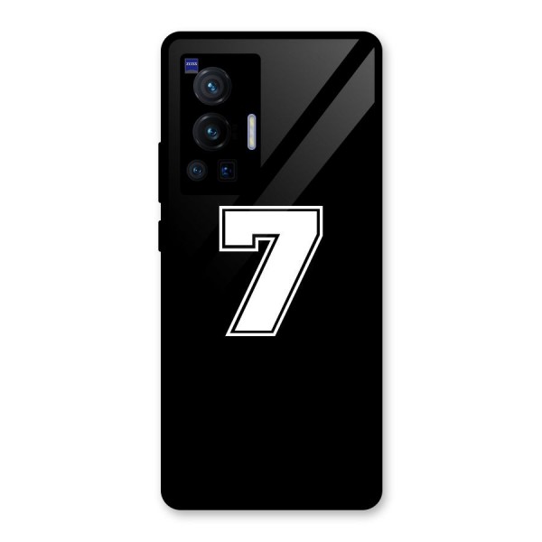 Number 7 Glass Back Case for Vivo X70 Pro