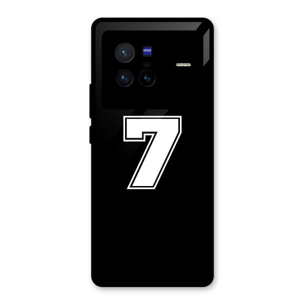 Number 7 Glass Back Case for Vivo X80