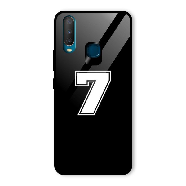 Number 7 Glass Back Case for Vivo Y12