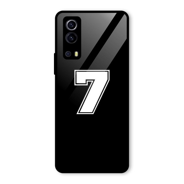 Number 7 Glass Back Case for Vivo iQOO Z3