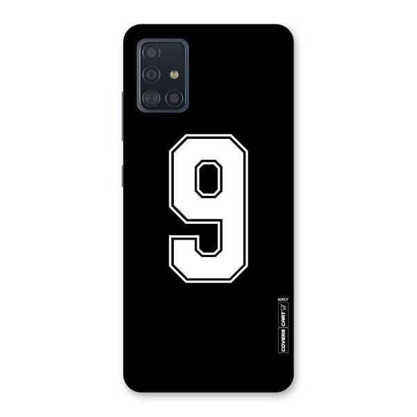 Number 9 Back Case for Galaxy A51