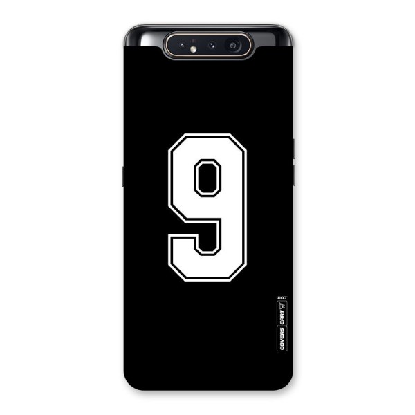 Number 9 Back Case for Galaxy A80