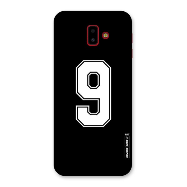 Number 9 Back Case for Galaxy J6 Plus