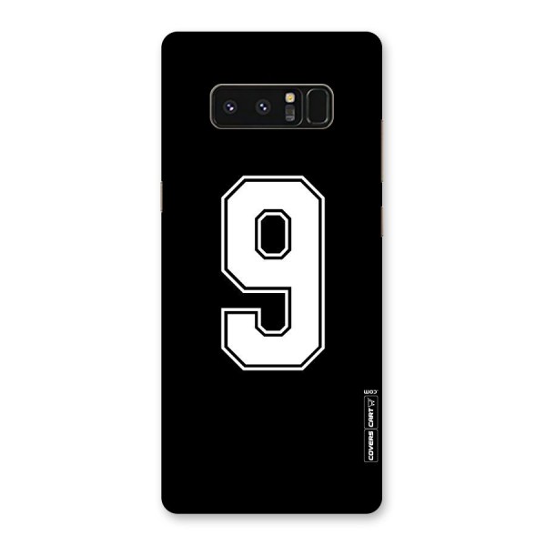 Number 9 Back Case for Galaxy Note 8