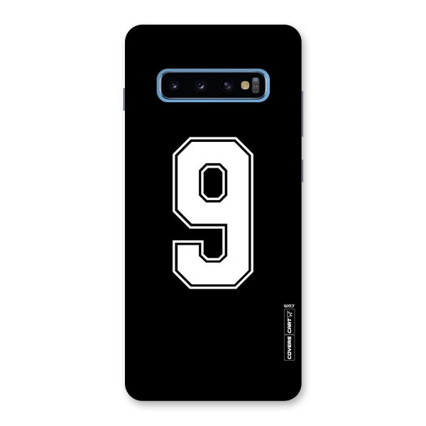 Number 9 Back Case for Galaxy S10 Plus