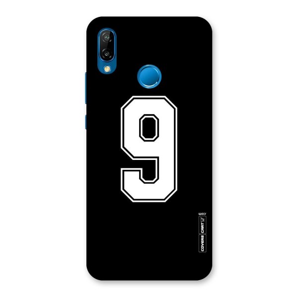 Number 9 Back Case for Huawei P20 Lite