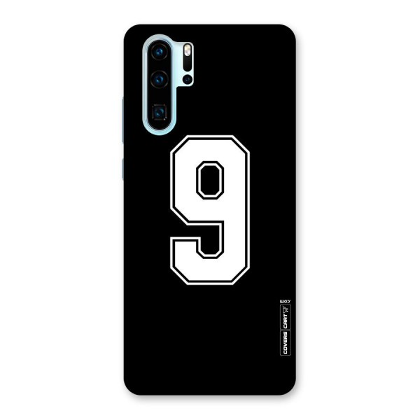 Number 9 Back Case for Huawei P30 Pro