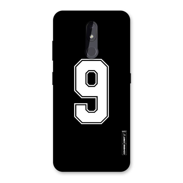 Number 9 Back Case for Nokia 3.2