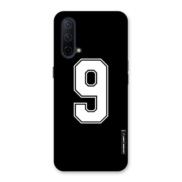Number 9 Back Case for OnePlus Nord CE 5G