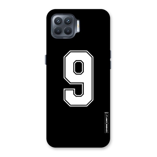 Number 9 Back Case for Oppo F17 Pro