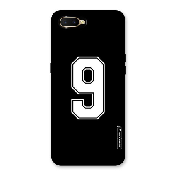 Number 9 Back Case for Oppo K1