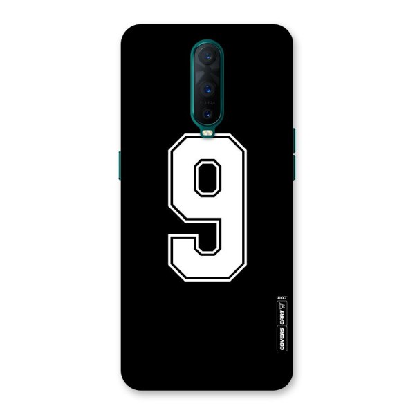 Number 9 Back Case for Oppo R17 Pro