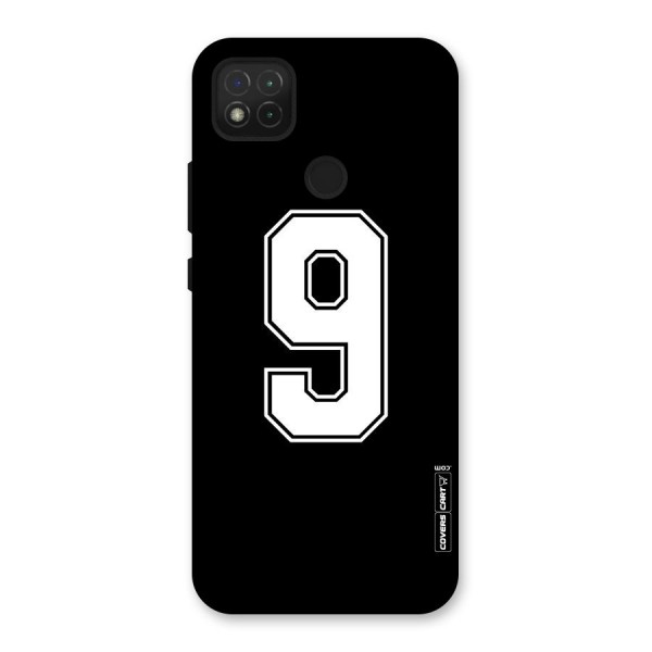 Number 9 Back Case for Redmi 9C