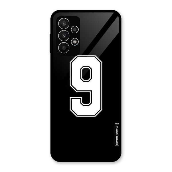 Number 9 Glass Back Case for Galaxy A23