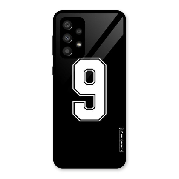 Number 9 Glass Back Case for Galaxy A32