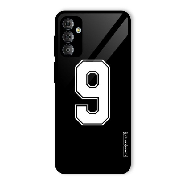 Number 9 Glass Back Case for Galaxy F23