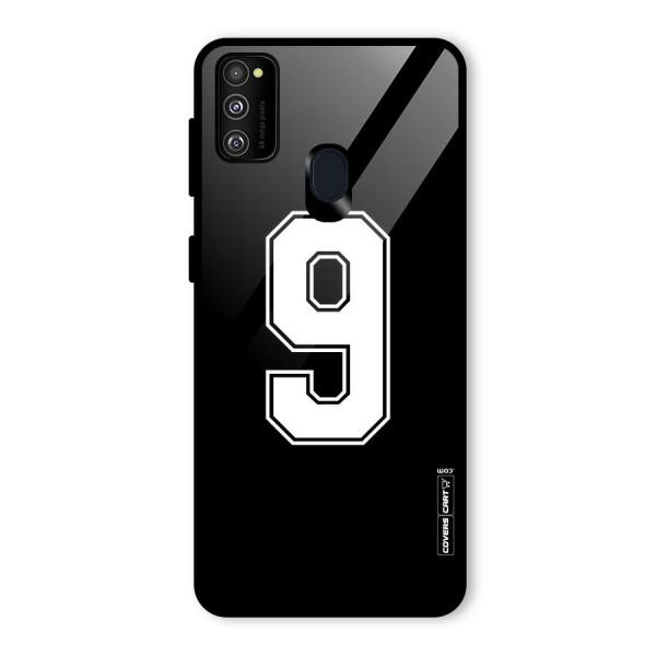 Number 9 Glass Back Case for Galaxy M21