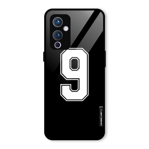 Number 9 Glass Back Case for OnePlus 9