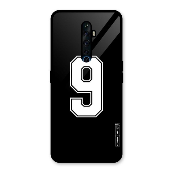 Number 9 Glass Back Case for Oppo Reno2 Z