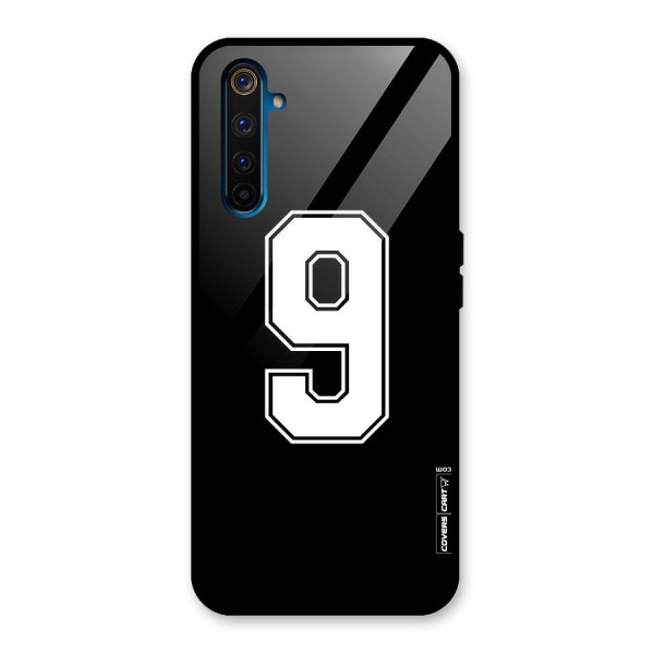 Number 9 Glass Back Case for Realme 6 Pro