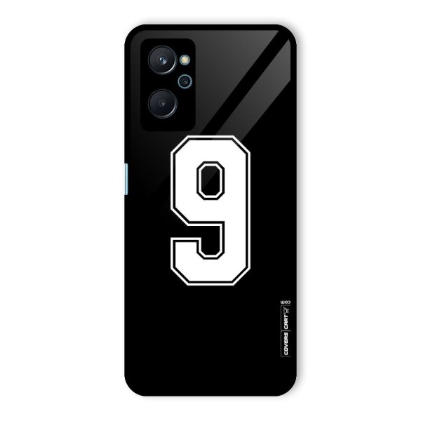 Number 9 Glass Back Case for Realme 9i