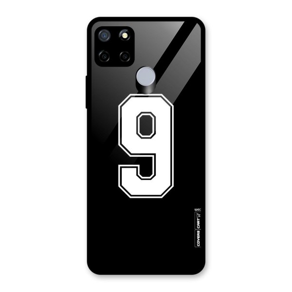 Number 9 Glass Back Case for Realme C15