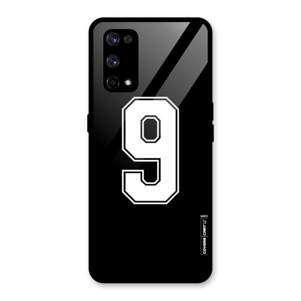 Number 9 Glass Back Case for Realme X7 Pro