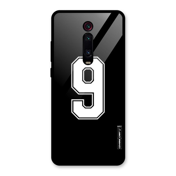 Number 9 Glass Back Case for Redmi K20 Pro