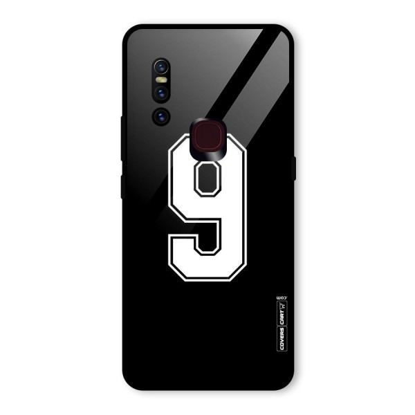 Number 9 Glass Back Case for Vivo V15