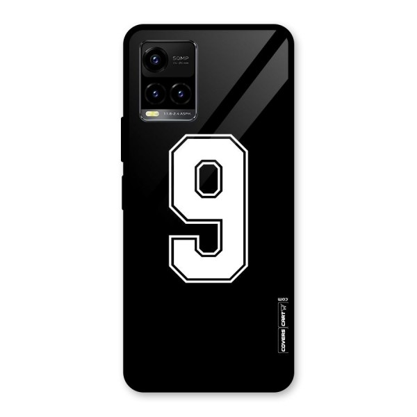 Number 9 Glass Back Case for Vivo Y21A