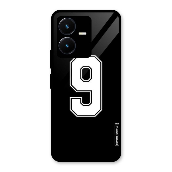 Number 9 Glass Back Case for Vivo Y22