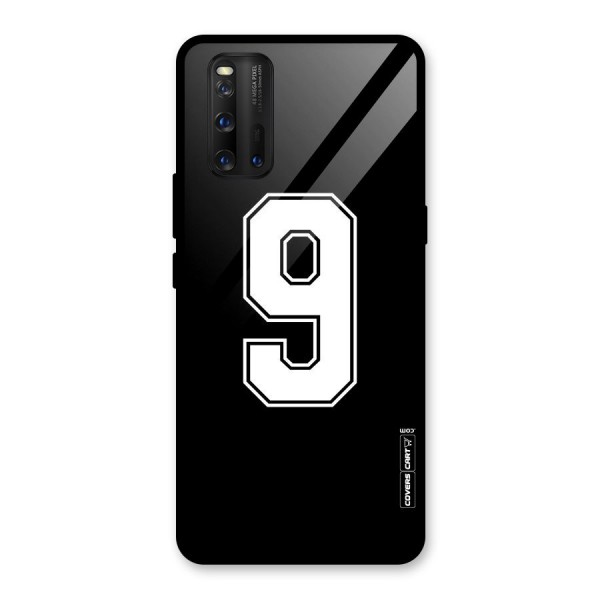 Number 9 Glass Back Case for Vivo iQOO 3