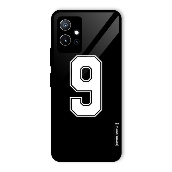 Number 9 Glass Back Case for Vivo iQOO Z6