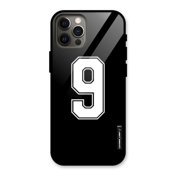 Number 9 Glass Back Case for iPhone 12 Pro