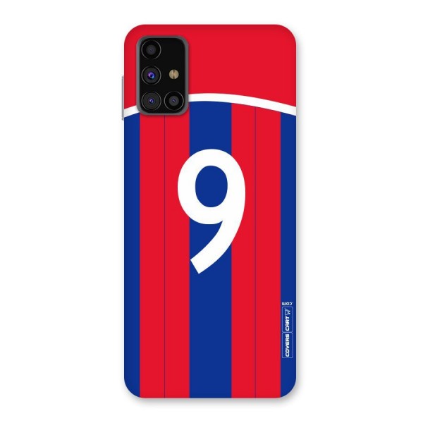 Number 9 Jersey Back Case for Galaxy M31s