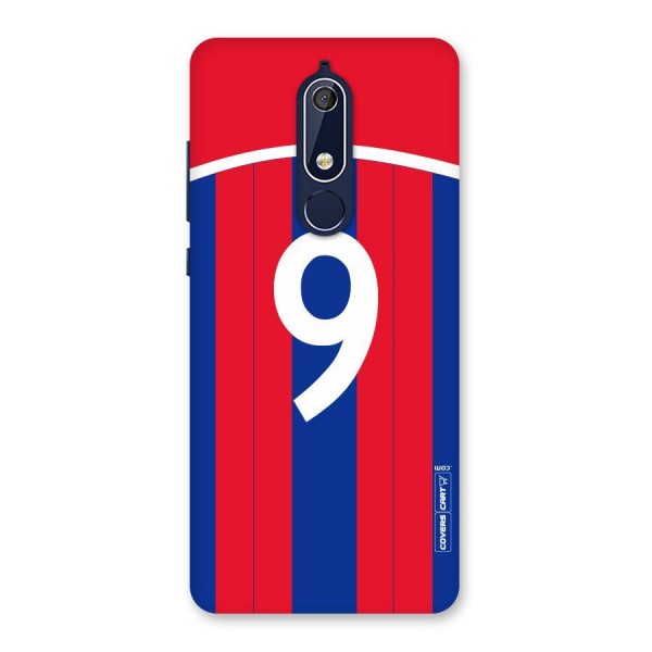 Number 9 Jersey Back Case for Nokia 5.1