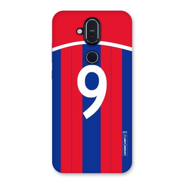 Number 9 Jersey Back Case for Nokia 8.1