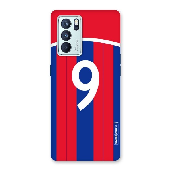 Number 9 Jersey Back Case for Oppo Reno6 Pro 5G