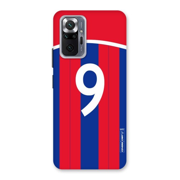 Number 9 Jersey Back Case for Redmi Note 10 Pro