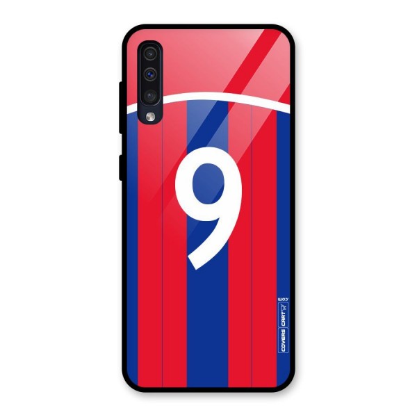 Number 9 Jersey Glass Back Case for Galaxy A50s