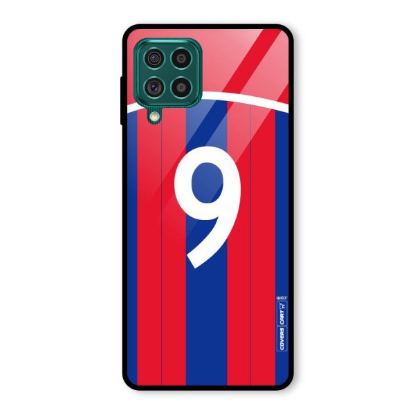 Number 9 Jersey Glass Back Case for Galaxy F62