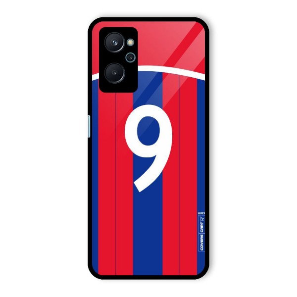 Number 9 Jersey Glass Back Case for Realme 9i