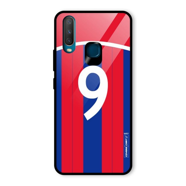 Number 9 Jersey Glass Back Case for Vivo Y12