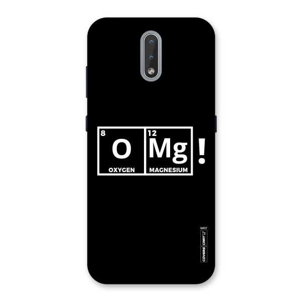 OMG Chemistry Pun Back Case for Nokia 2.3