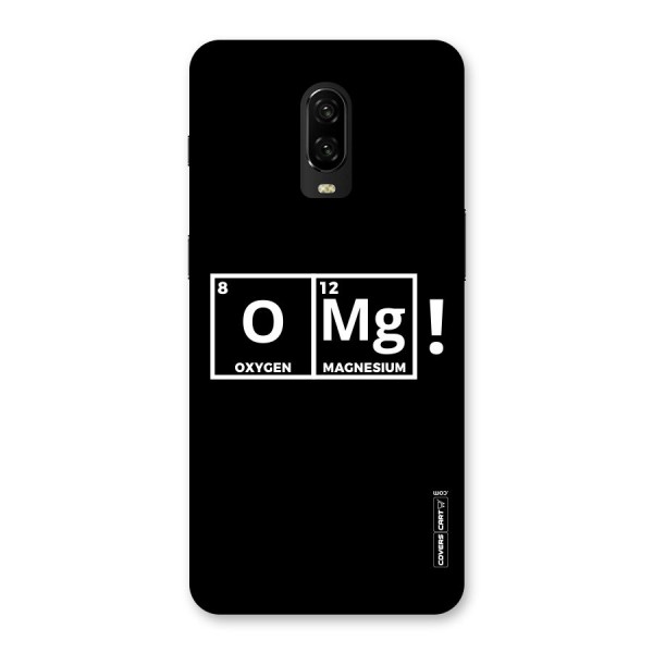 OMG Chemistry Pun Back Case for OnePlus 6T