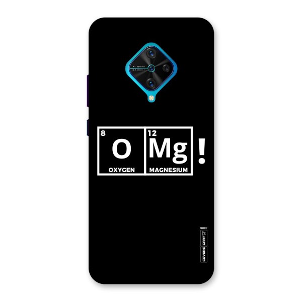 OMG Chemistry Pun Back Case for Vivo S1 Pro