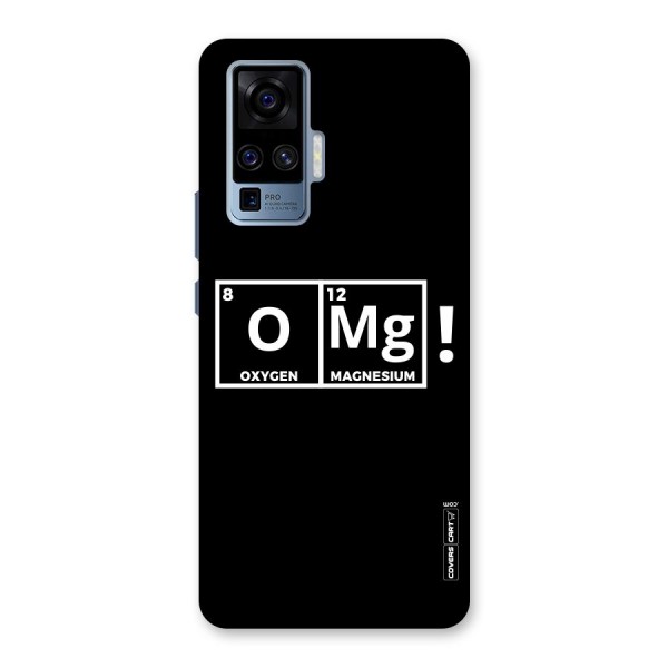 OMG Chemistry Pun Back Case for Vivo X50 Pro