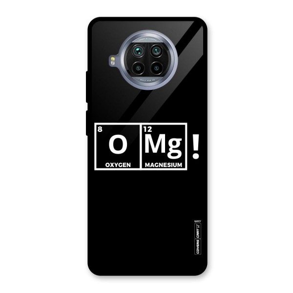 OMG Chemistry Pun Glass Back Case for Mi 10i