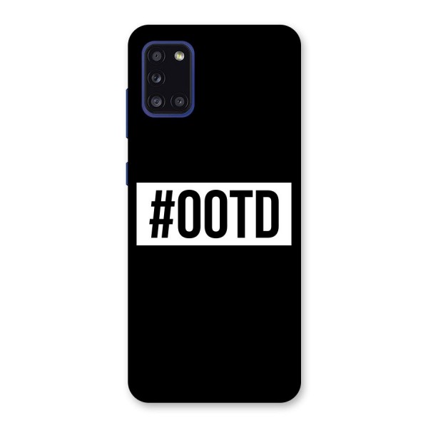 OOTD Back Case for Galaxy A31